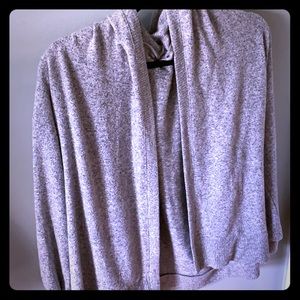 Soft and Sexy plush grey sweater